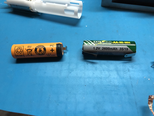 remplacement batterie oral b - braun
